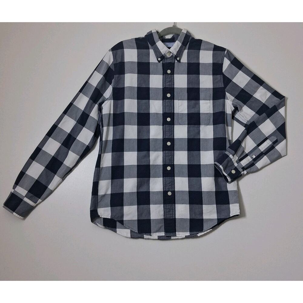 Abercrombie & Fitch Shirt Men's Size M Long Sleeve Plaid Button-Down